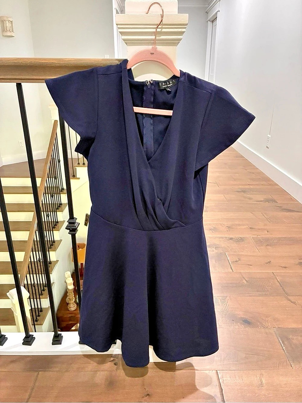 Trixxi Mini Dress in Blue Size Small Like New
